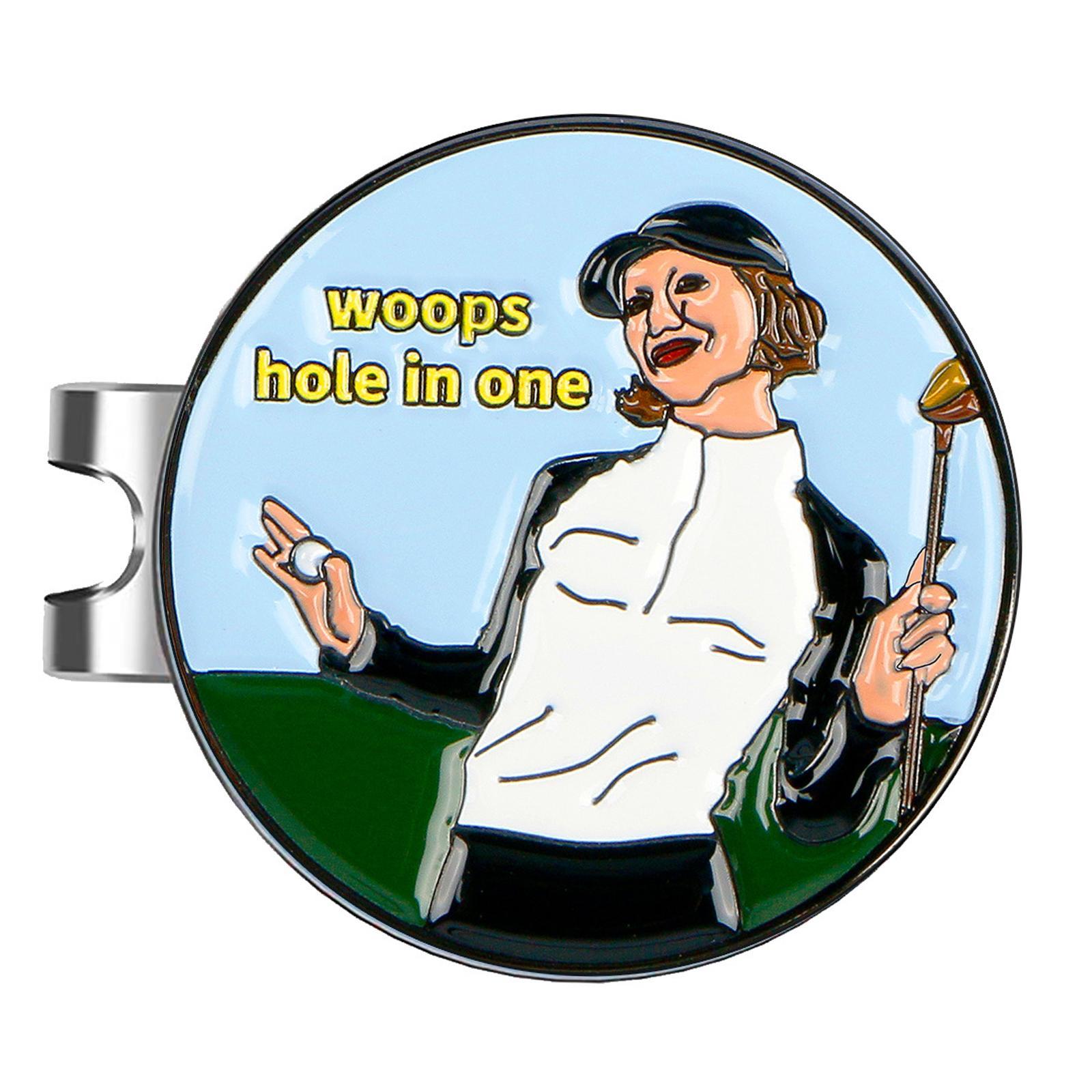 Golf Ball Marker Hat Clip 25mm Golf Ball Mark Tool Golf Hat Clip Golfer Gift