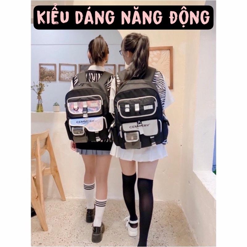 Balo Cemery Saigon Hologram Backpack 2810 Clothes Shop Balo Cemery Phản Quang Đi Học Đi Chơi Ulzzang Unisex