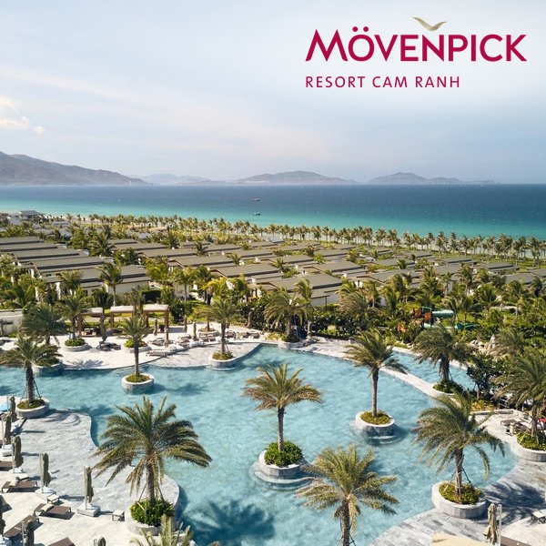 Villa Movenpick Cam Ranh Resort 5* Nha Trang - Hướng Biển, Buffet Sáng, Công Viên Nước, Thưởng Thức Chocolate, Nhiều Hoạt Động Hấp Dẫn