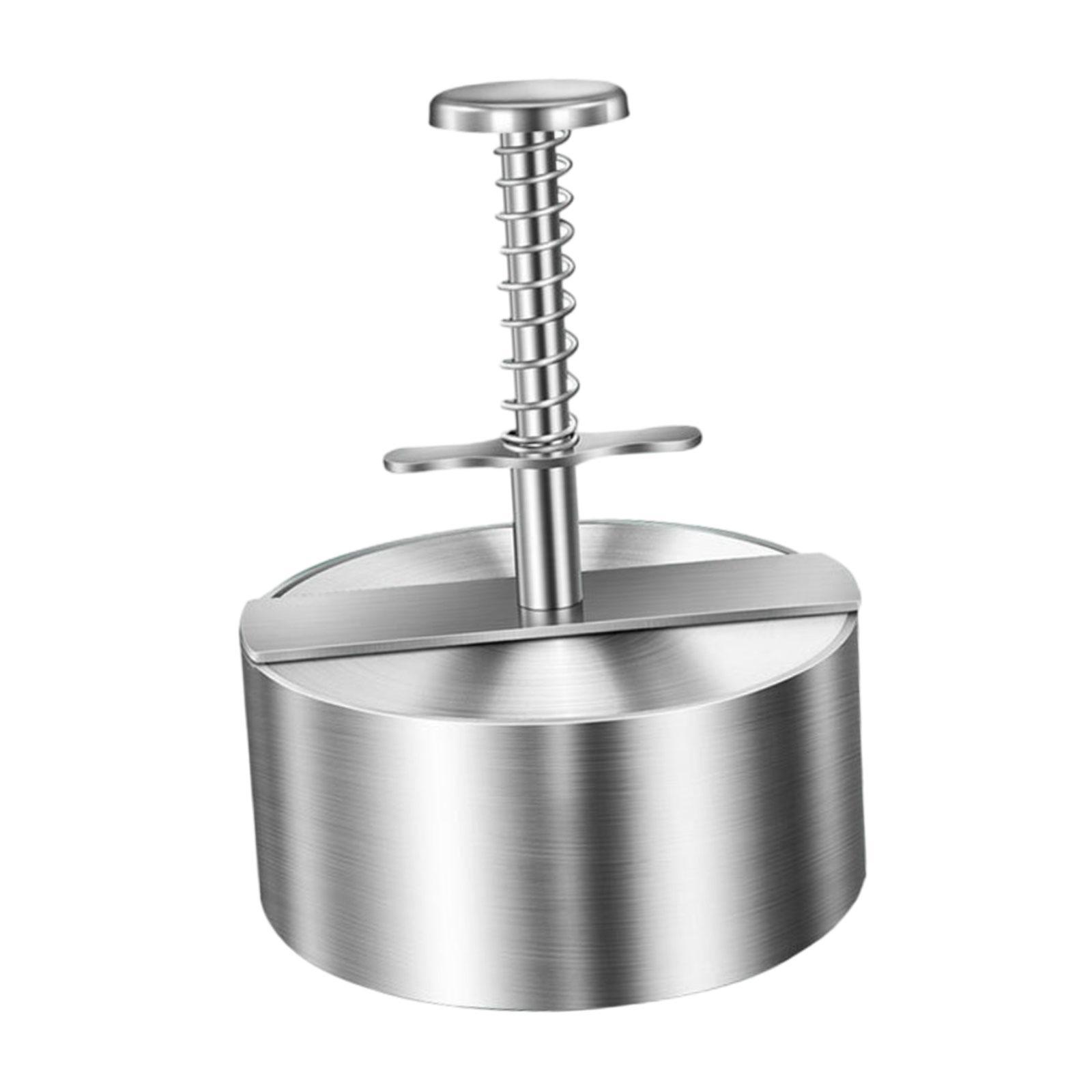 Stainless Steel Burger Press Nonstick Patty Maker for Cooking Steak Barbecue
