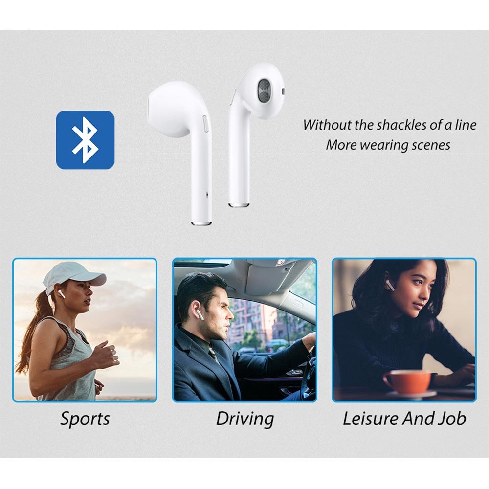 Tai nghe mini Bluetooth không dây kèm hộp sạc tiện dụng