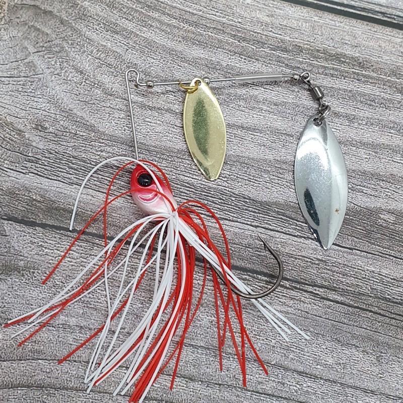 Mồi giả Spinner bait dài 12gr va 18gr