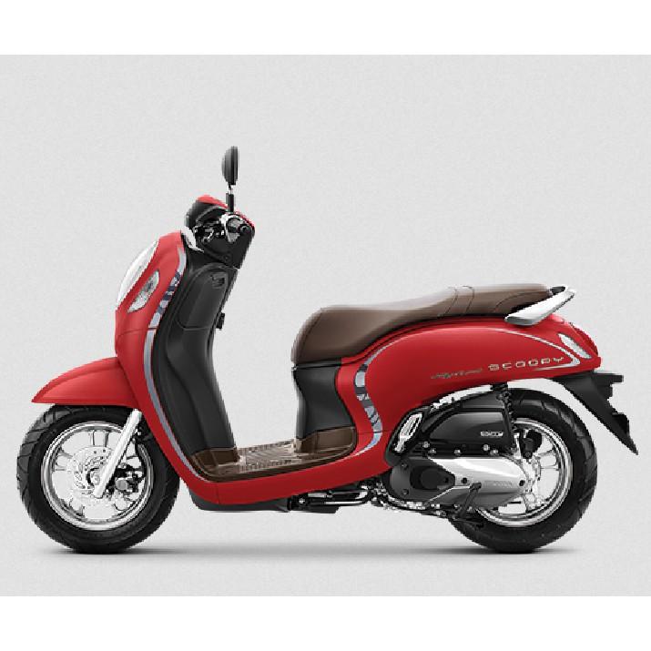 Xe máy 110cc Honda Scoopy 2021, Fashion xanh- kem.