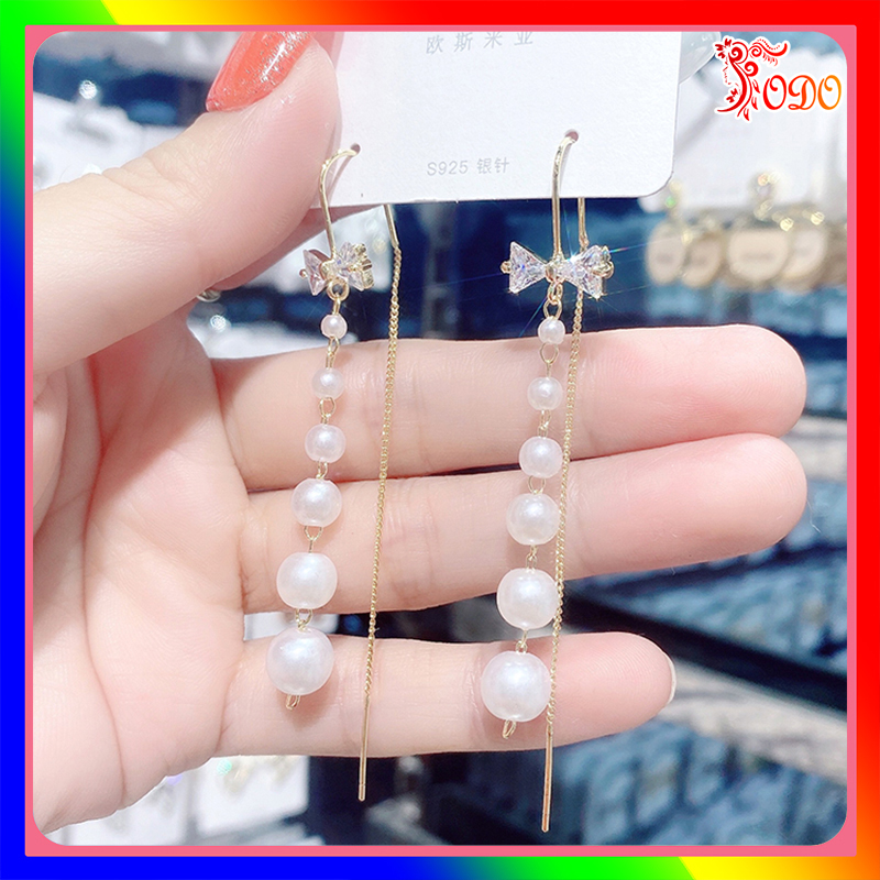 Bông tai kiểu IJ845 thời trang thanh lịch đi tiệc dã ngoại đi đám cưới đi làm trang nhã cá tính -