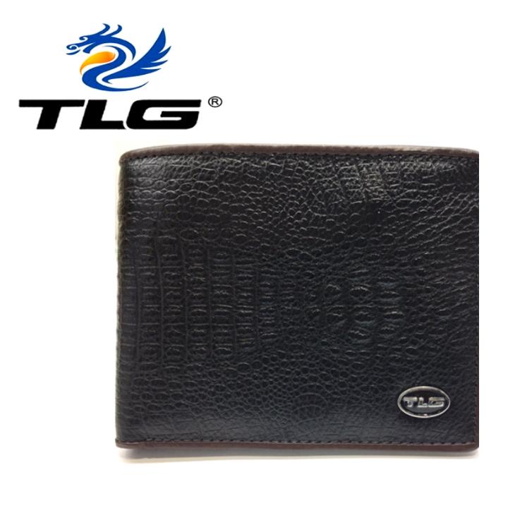 Ví nam da bò vân cá sấu Đồ Da Thành Long TLG 204460