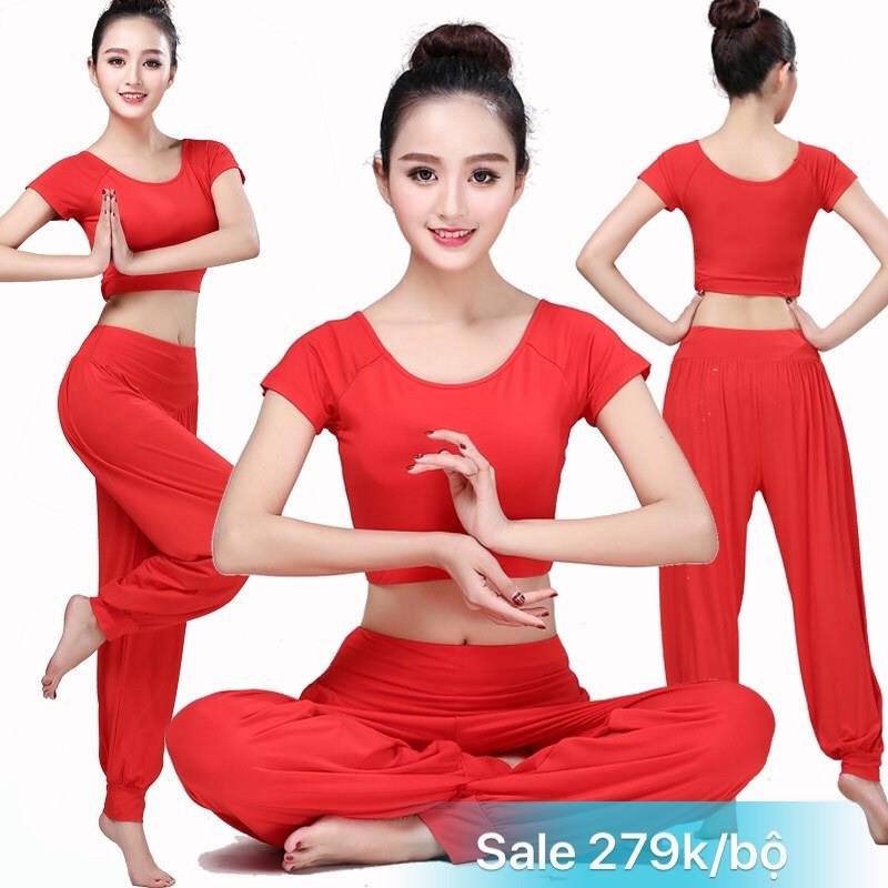 Bộ đồ tập yoga múa bụng alibaba( hàng quảng châu)