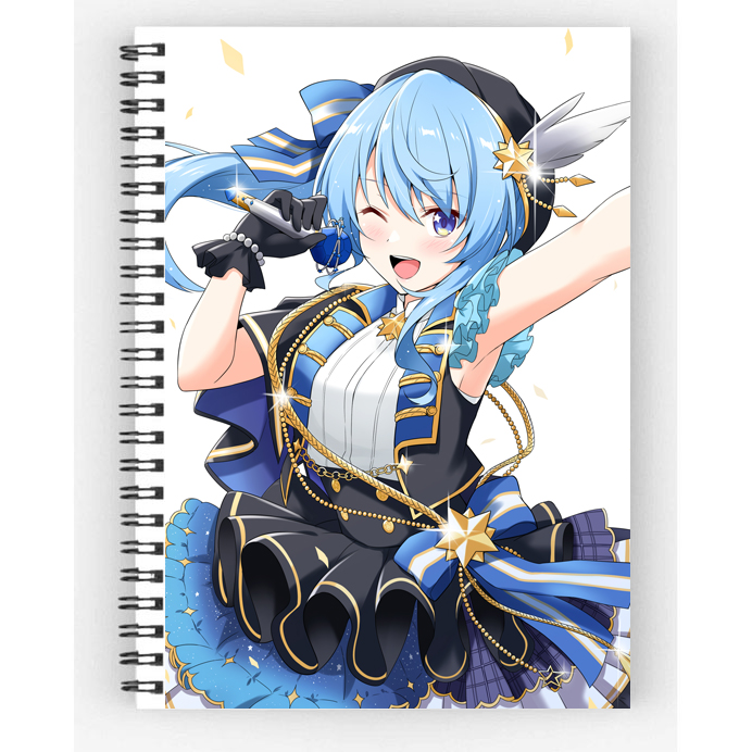 Sổ gáy xoắn Hoshimachi Suisei-Hololive