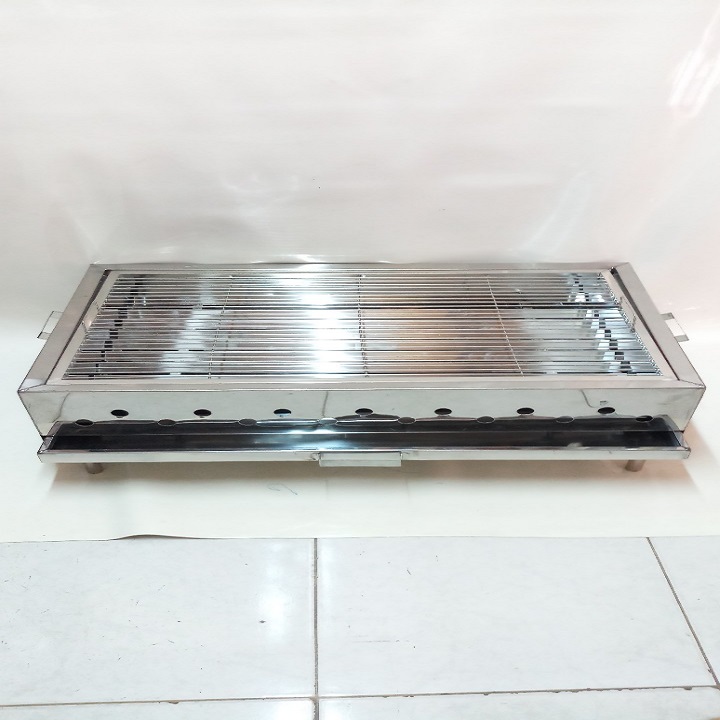 LÒ(BẾP)NƯỚNG INOX CHÂN THÁO RÁP+TẶNG KÈM 1 BÀN CHẢI THÉP