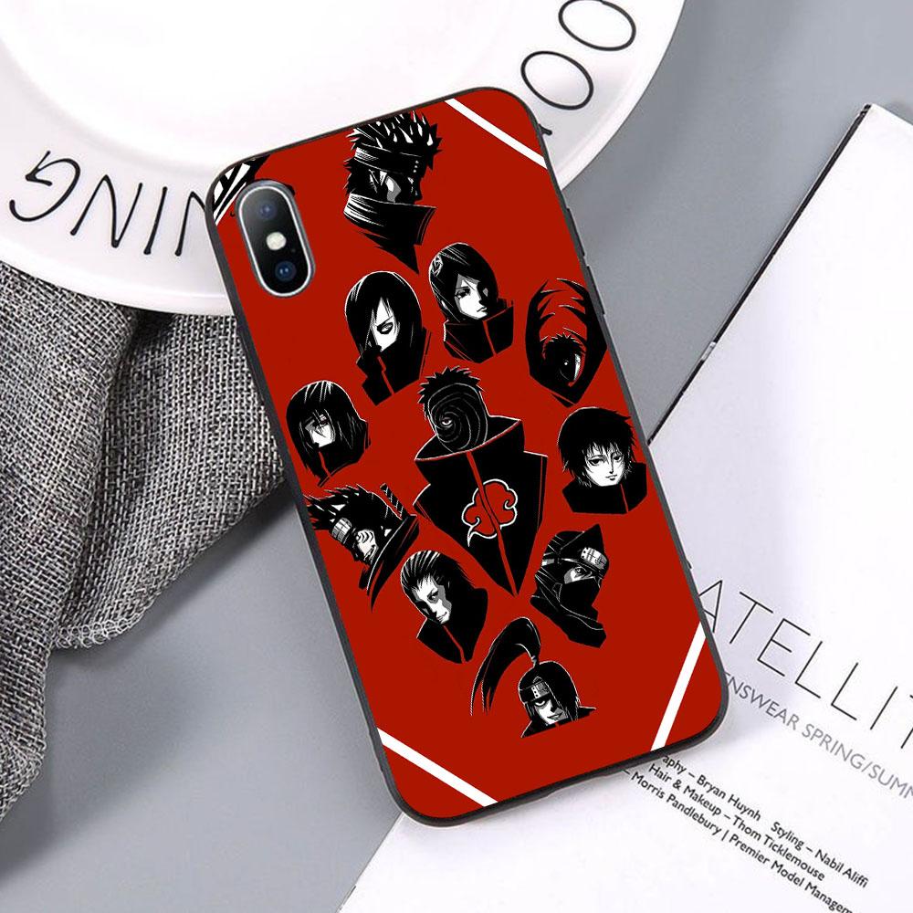 Ốp lưng chống sốc nhân vật hoạt hình naruto hot new dành cho iphone 7 plus / 8 plus / se / xr / x / xs / xs max - PC377