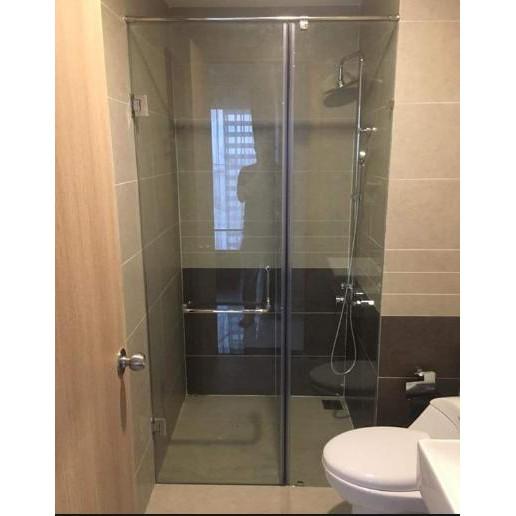 Bộ phụ kiện phòng tắm kính cửa mở 90o- SWH-102-Glaze