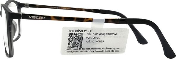 Gọng Kính Thời Trang Vigcom VG106 C9 (52/19/140)