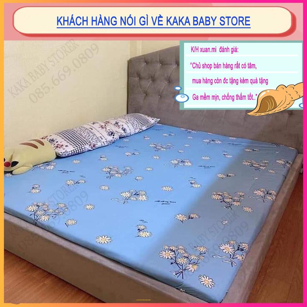 Ga chống thấm cho bé chất liệu cotton cao cấp, chống thấm nước tuyệt đối, bé tè lau là sạch