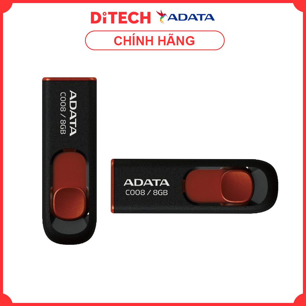 USB Adata C008 8G 2.0 - Hàng Chính Hãng