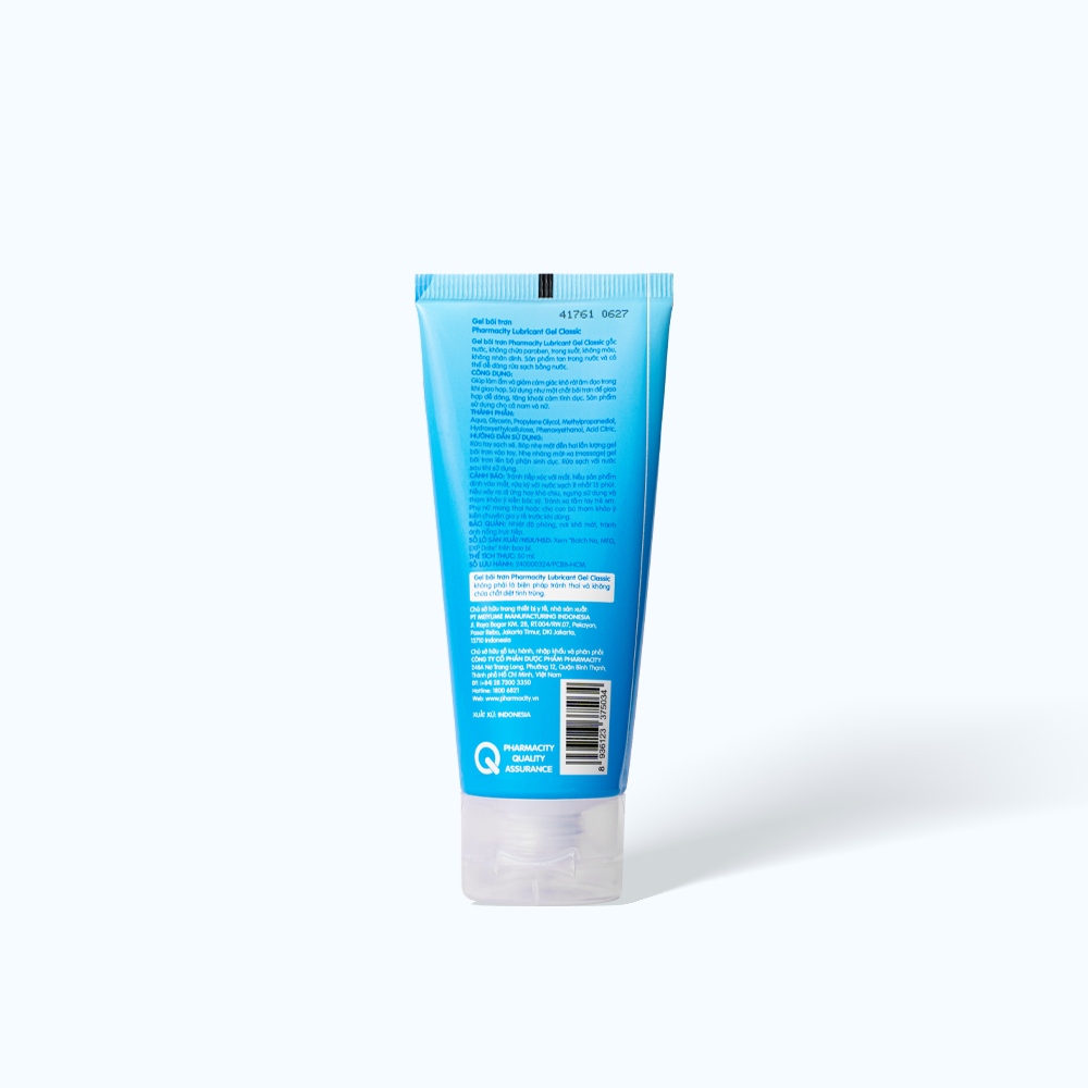 Pharmacity Gel Bôi Trơn Lubricant Gel Classic (Chai 50ml) - New