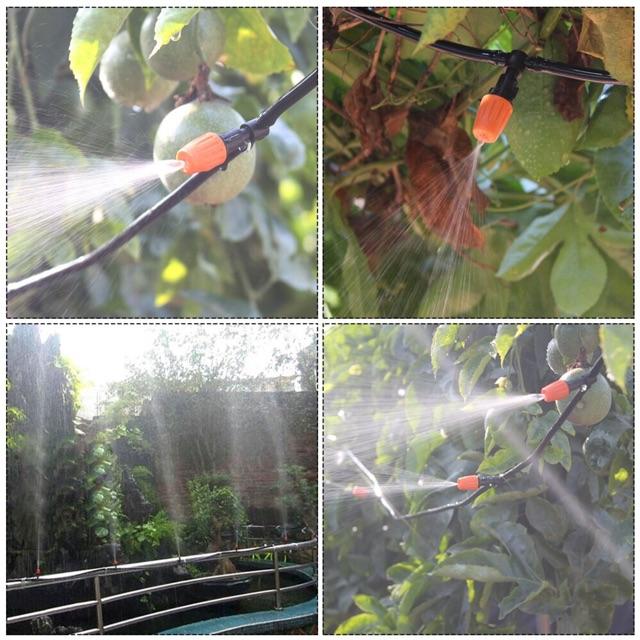 ĐẦU PHUN SƯƠNG 1 CỬA MÀU CAM hàng đẹp