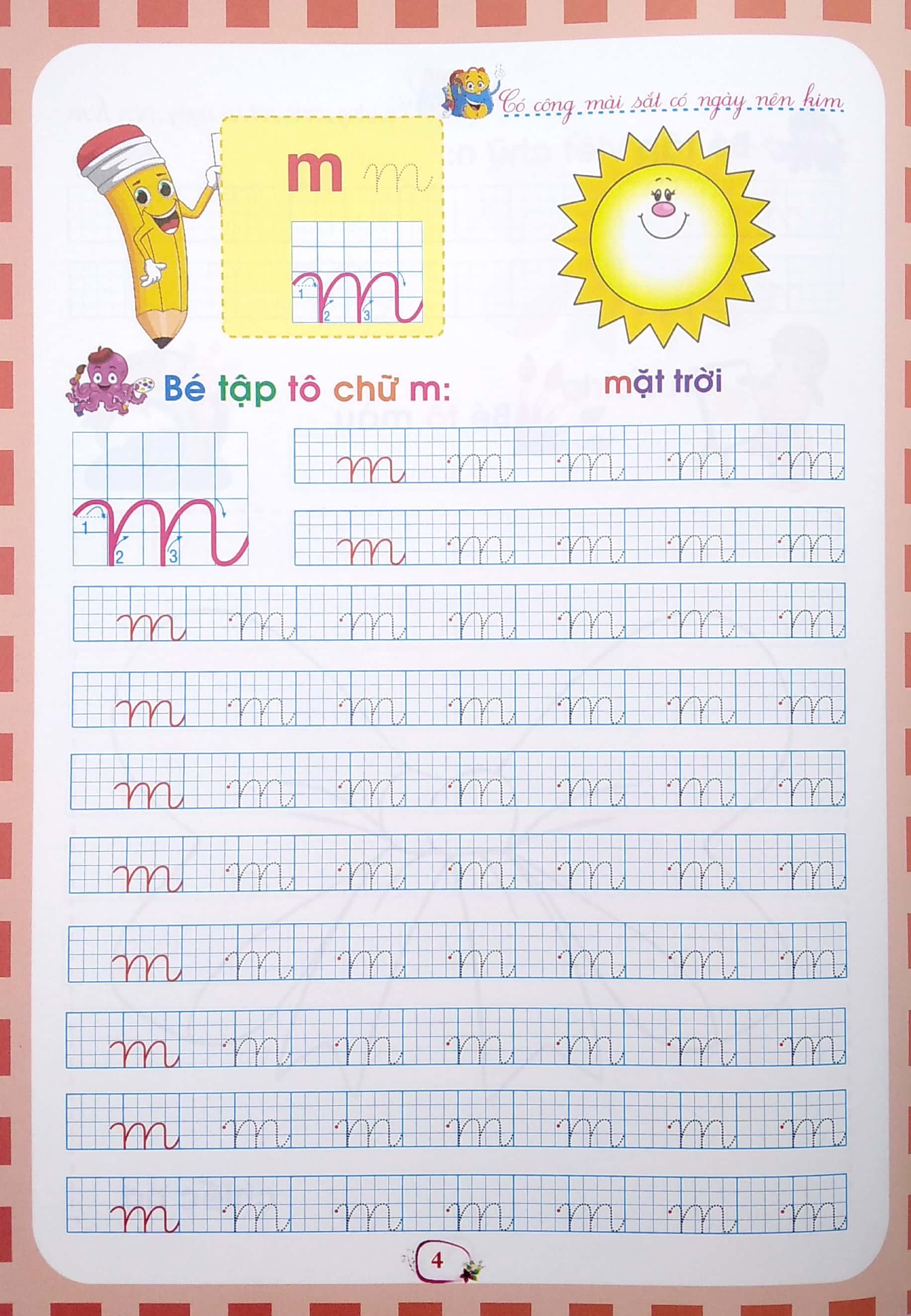 Bé Chuẩn Bị Vào Lớp 1 - Bé Làm Quen Chữ Cái 3