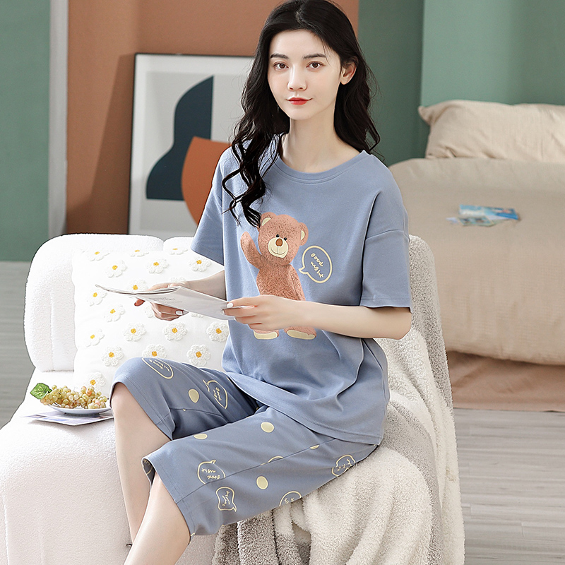 Quần áo mặc nhà cotton 5635