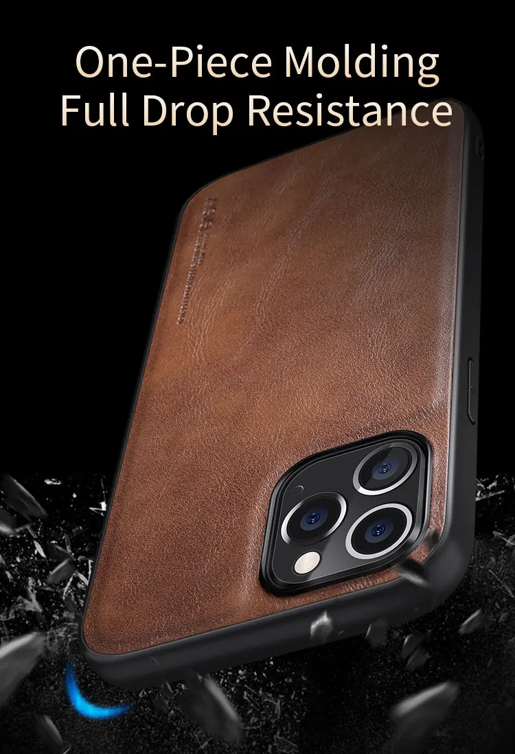 Ốp lưng cho iPhone 16 Pro Max, iPhone 16 Pro, iPhone 16 Plus, iPhone 16 hiêu X-Level lưng da viền mềm chống sốc cao cấp - hàng chính hãng