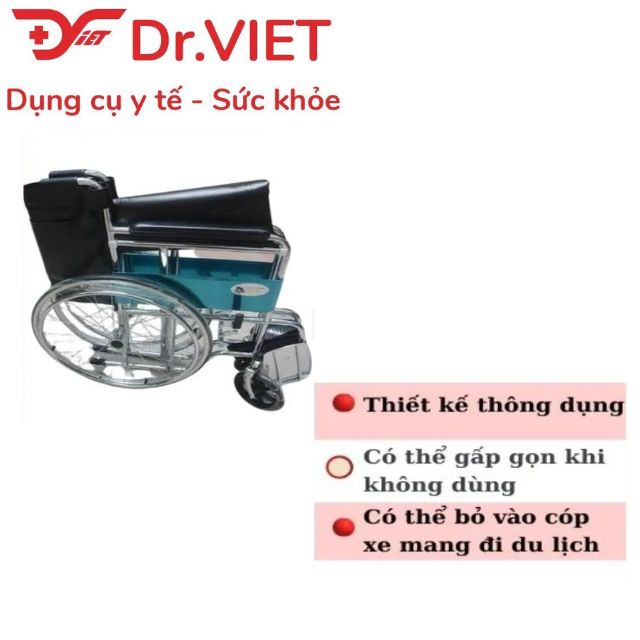 Xe lăn tay LUCASS X-9 (Tiêu chuẩn) CHÍNH HÃNG GIÁ RẺ- Xe lăn tay dùng cho người già, người bị bệnh, người khuyết tật đi lại khó khăn