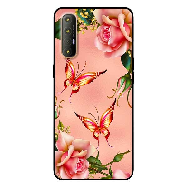 Ốp lưng dành cho Oppo Reno 3 Pro mẫu Hoa Hồng (2)