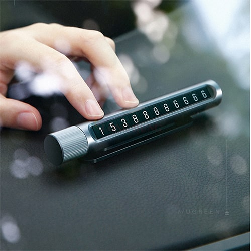 Bảng ghi số điện thoại/biển số xe ô tô Ugreen Temporary Parking Card - Hàng chính hãng