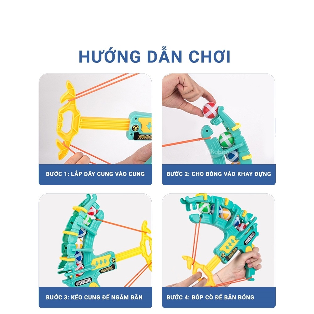 Đồ Chơi Bắn Cung Bằng Bóng Dính - Giao ngẫu nhiên