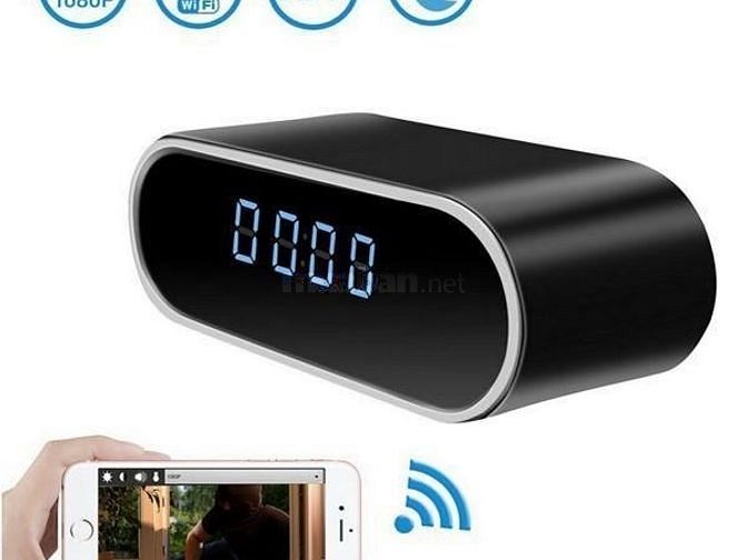 Đồng hồ để bàn cao cấp 4K Fullhd 1080p WiFi từ xa 3G - Camera giám sát trực tiếp trên điện thoại 3G