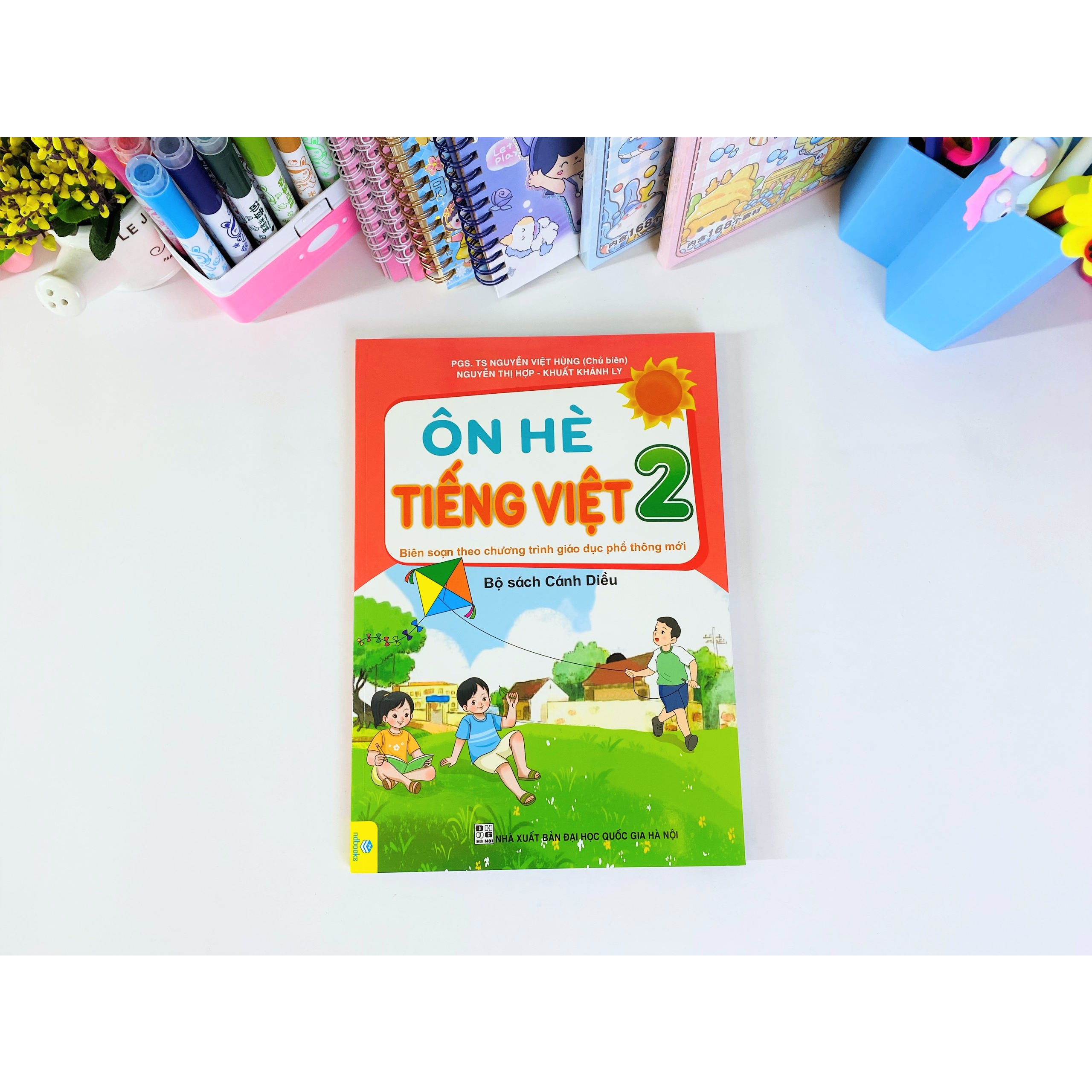 Sách - Ôn Hè Toán và Tiếng Việt 2 Cánh Diều  - ndbooks