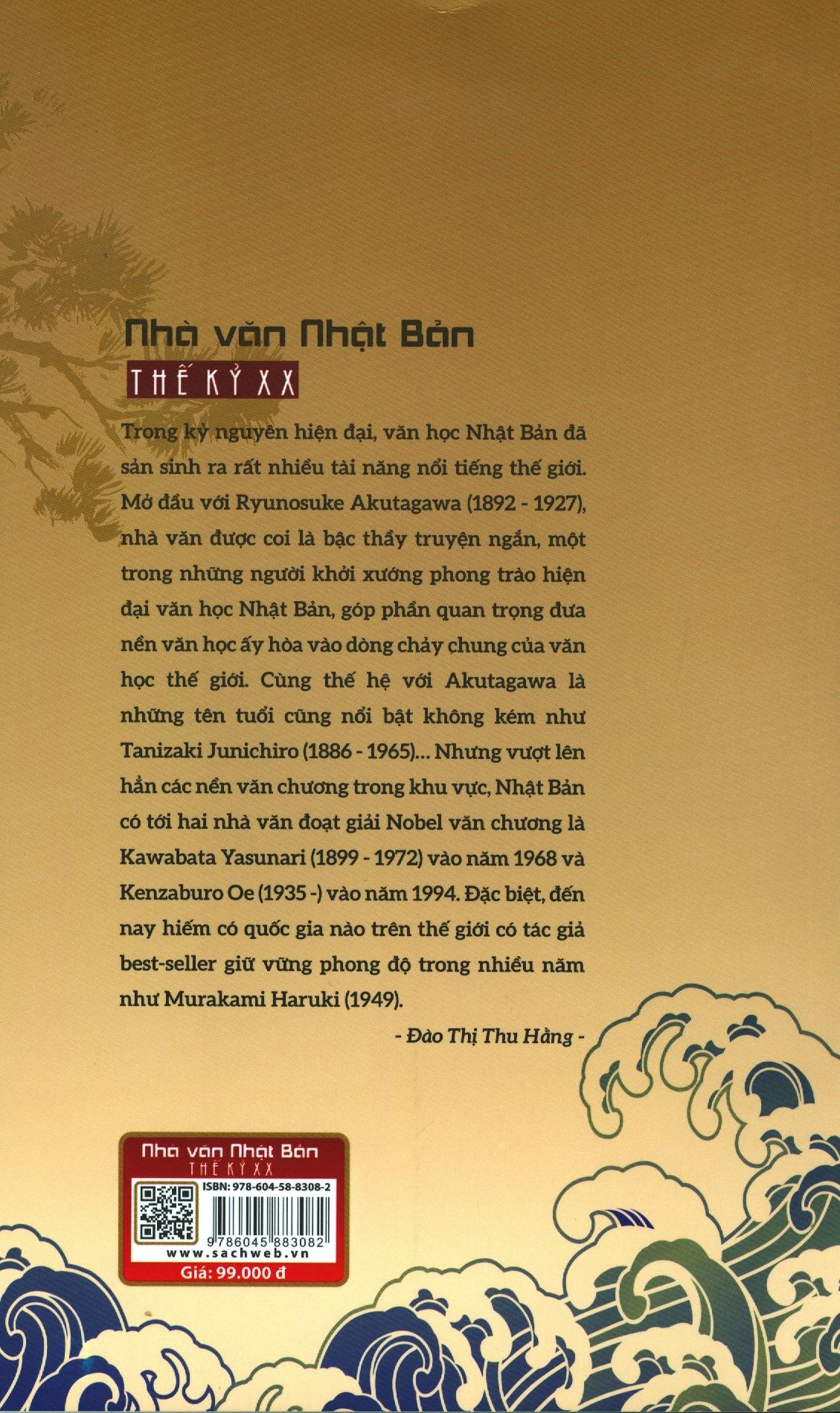 Sách Nhà Văn Nhật Bản Thế Kỷ XX