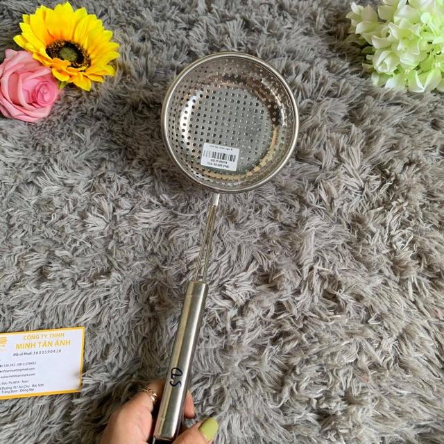 Vợt lọc inox cạn 3 ,4 ,5