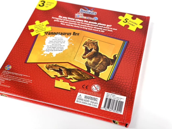 My First Puzzle Book: Dinosaurs