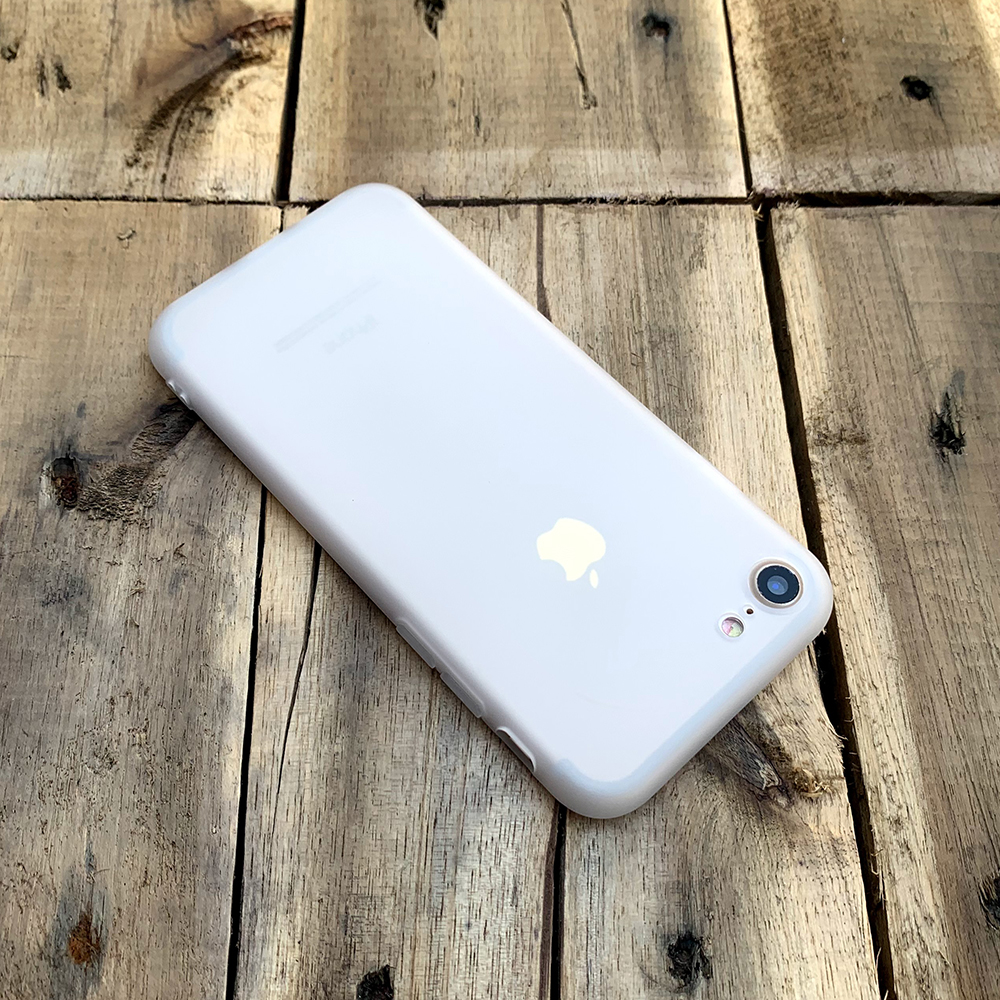 Ốp lưng dẻo trong sần nhám dành cho iPhone 7 / iPhone 8