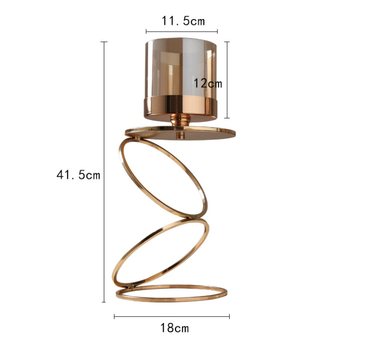 CHÂN ĐẾ ĐỂ NẾN TRANG TRÍ NHÀ CỬA A7-T2342