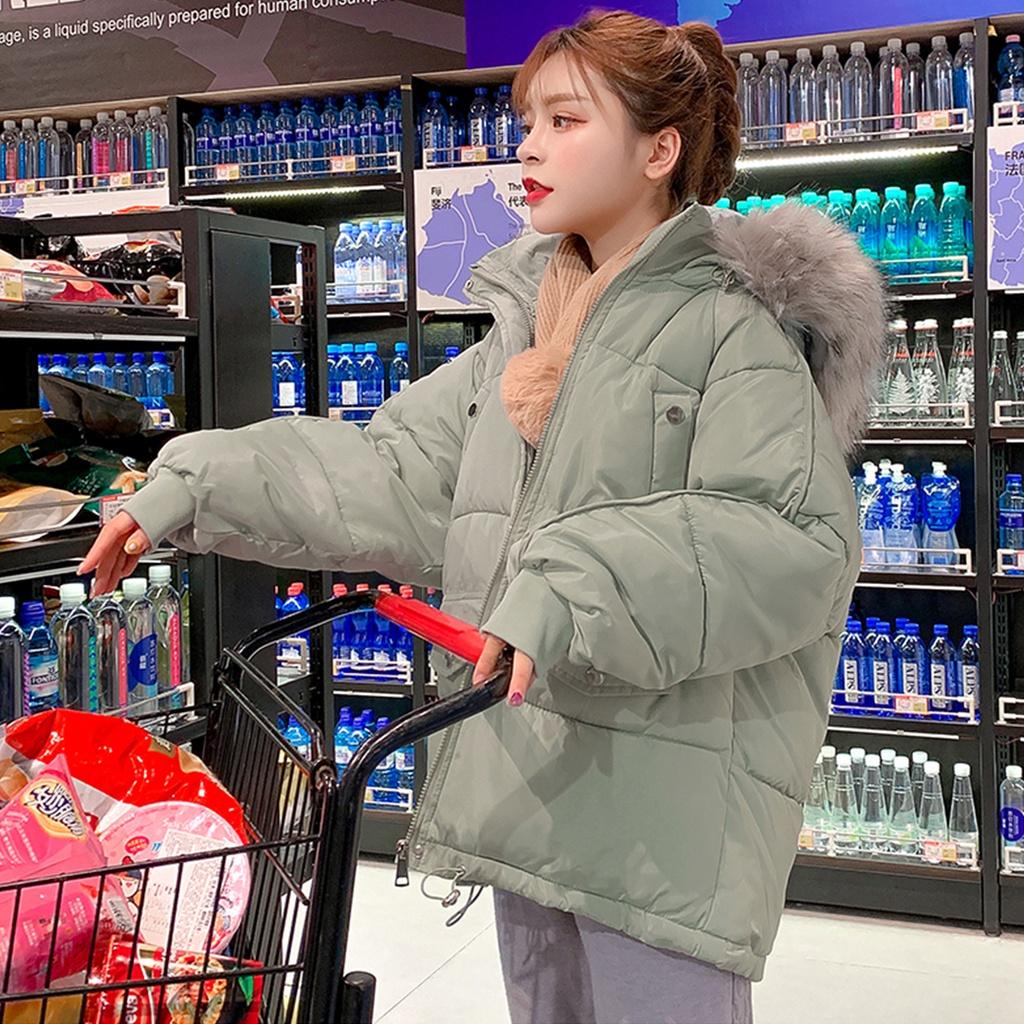 Áo phao ấm mũ có lông - AP-G04