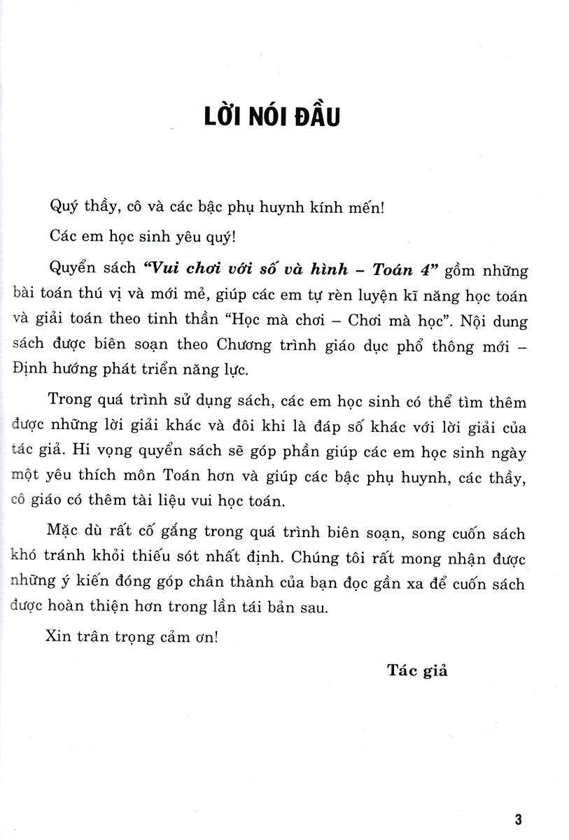Vui Chơi Với Số Và Hình - Toán Lớp 4 _HA
