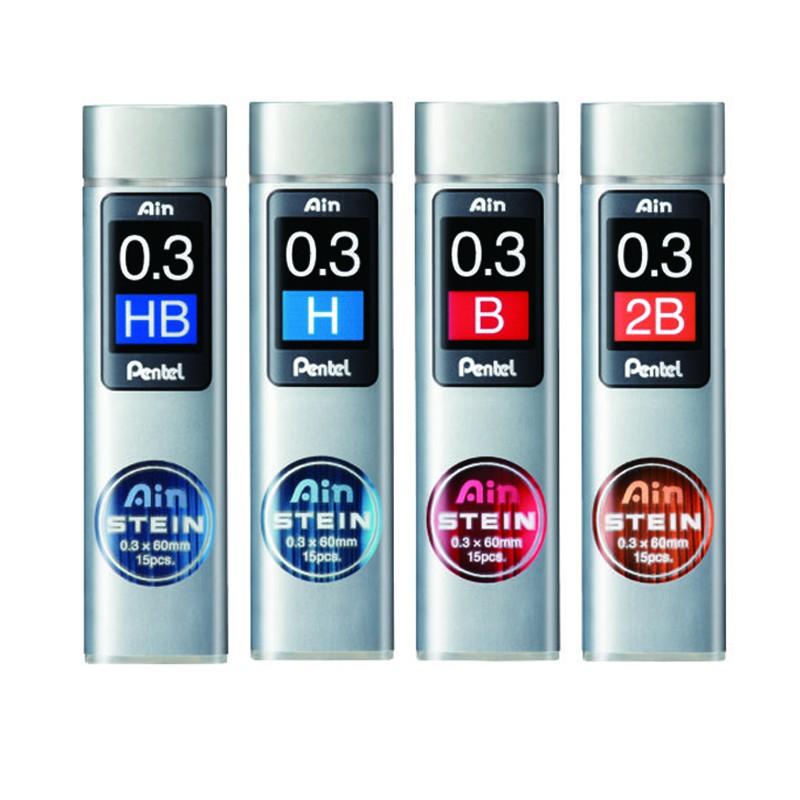 Ruột chì kim nét 0.3mm 2B/HB Pentel/C273