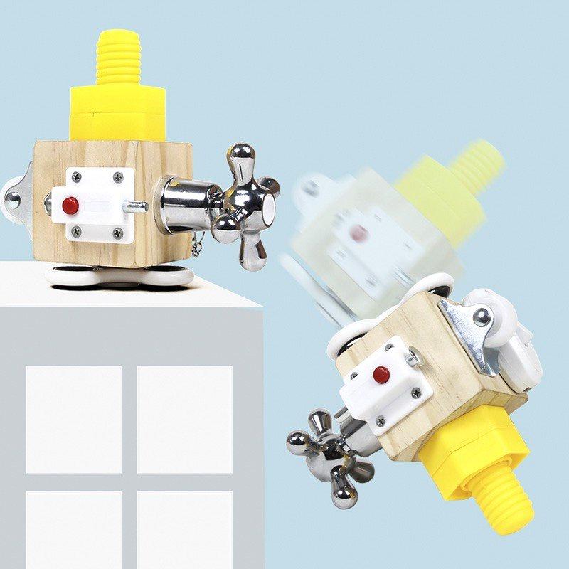 Khối lập phương CUBE BUSY MONTESSORI giải đố
