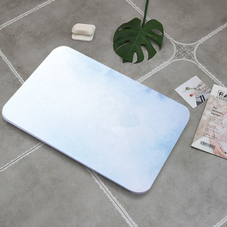 Thảm đá lau chân siêu thấm nước mới loại trung bình