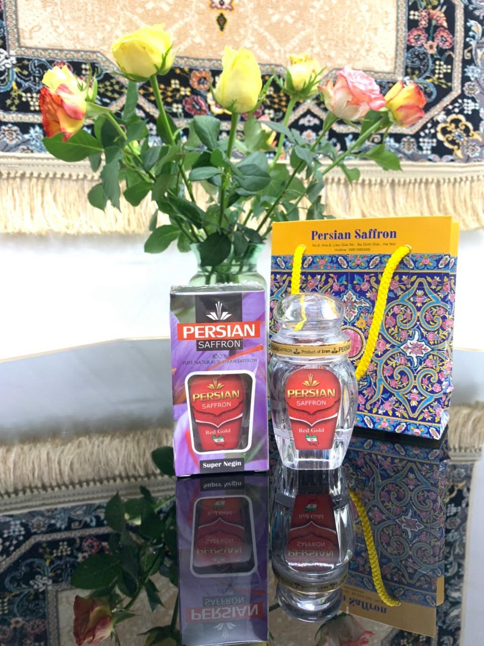 Nhụy hoa nghệ tây Iran Persian Saffron