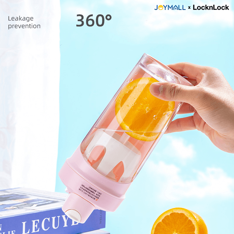 Bình nước nhựa tritan thể thao 780ml LocknLock ABF865, Hàng chính hãng, có quai cầm, ống hút silicone - JoyMall