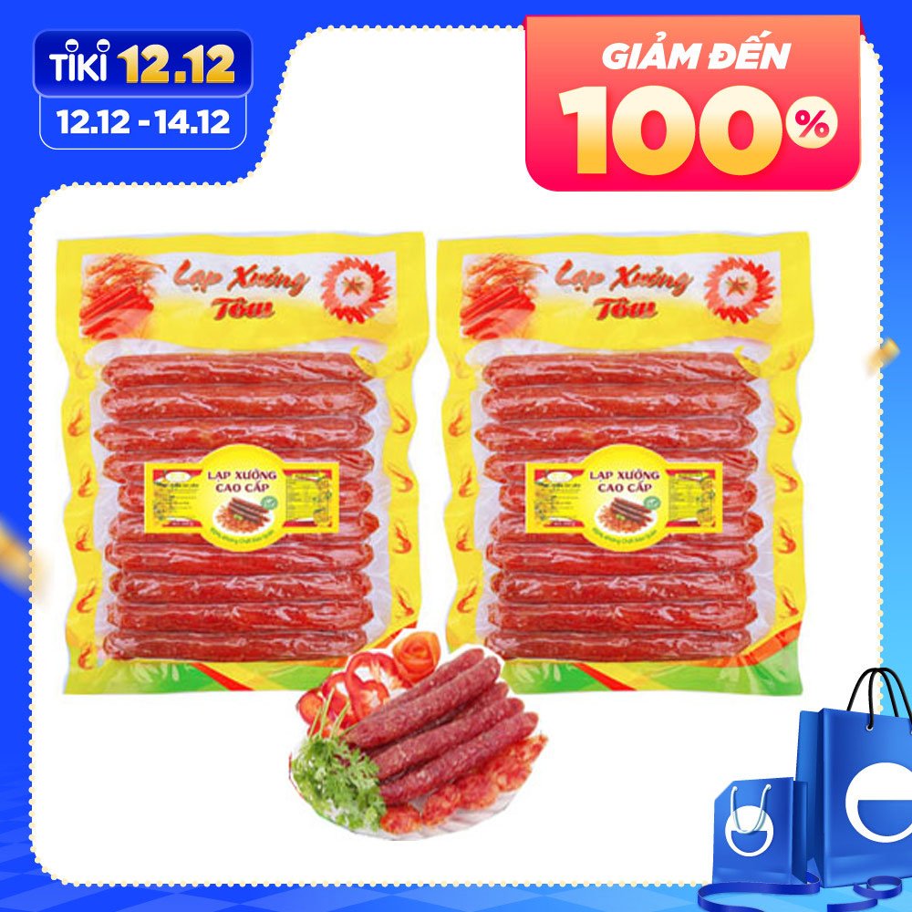 LẠP XƯỞNG TÔM ĐẶC BIỆT THƠM NGON TÂN LỘC PHÁT - 1KG GỒM 2 BỊCH