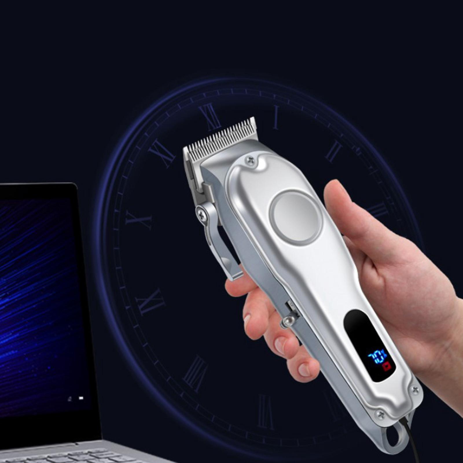 Salon Electric Hair Beard Grooming Trimmer Kit for Men Low Noise