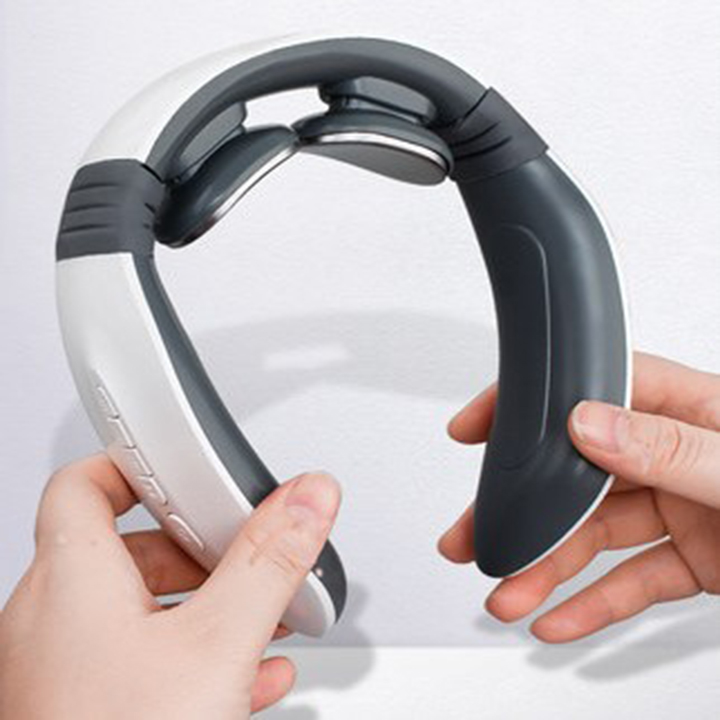 Máy massage cổ vai gáy đa chức năng với 2 đầu massage, pin sạc 5V/500mA giải pháp vật lý trị liệu hiệu quả