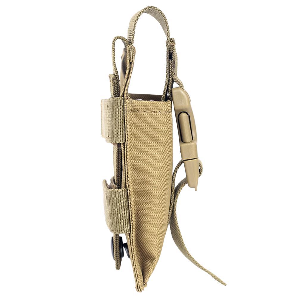 2x Adjustable Molle Single Mag Pouch Magazine Pouch Waist Bag Pouch