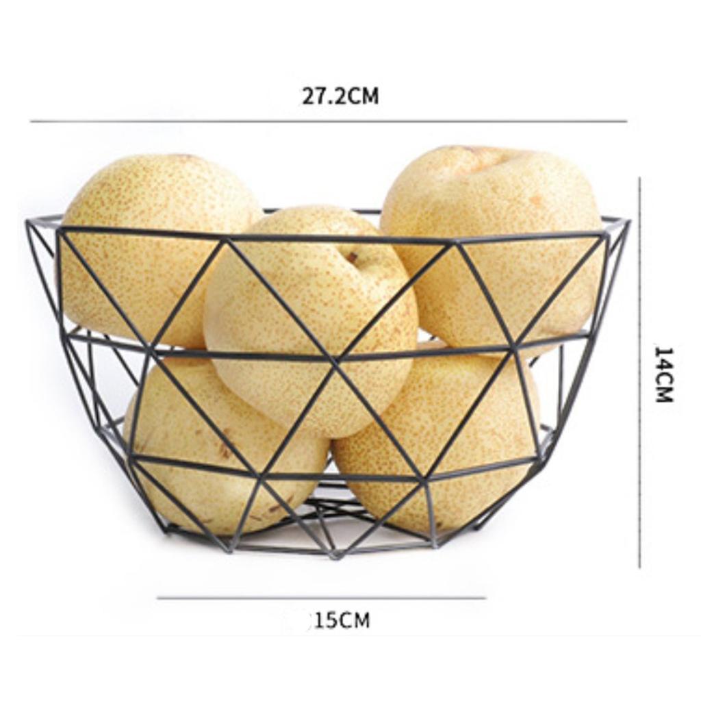 Large Bowl Deep Fruit Bowl Food Holder Case Bread Bowl Tray 5kg 10x5'' 2Pcs