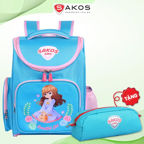 Ba Lô Tiểu Học Bé Gái Kid Diverti - Sakos SBO012BG - Beautiful Girl