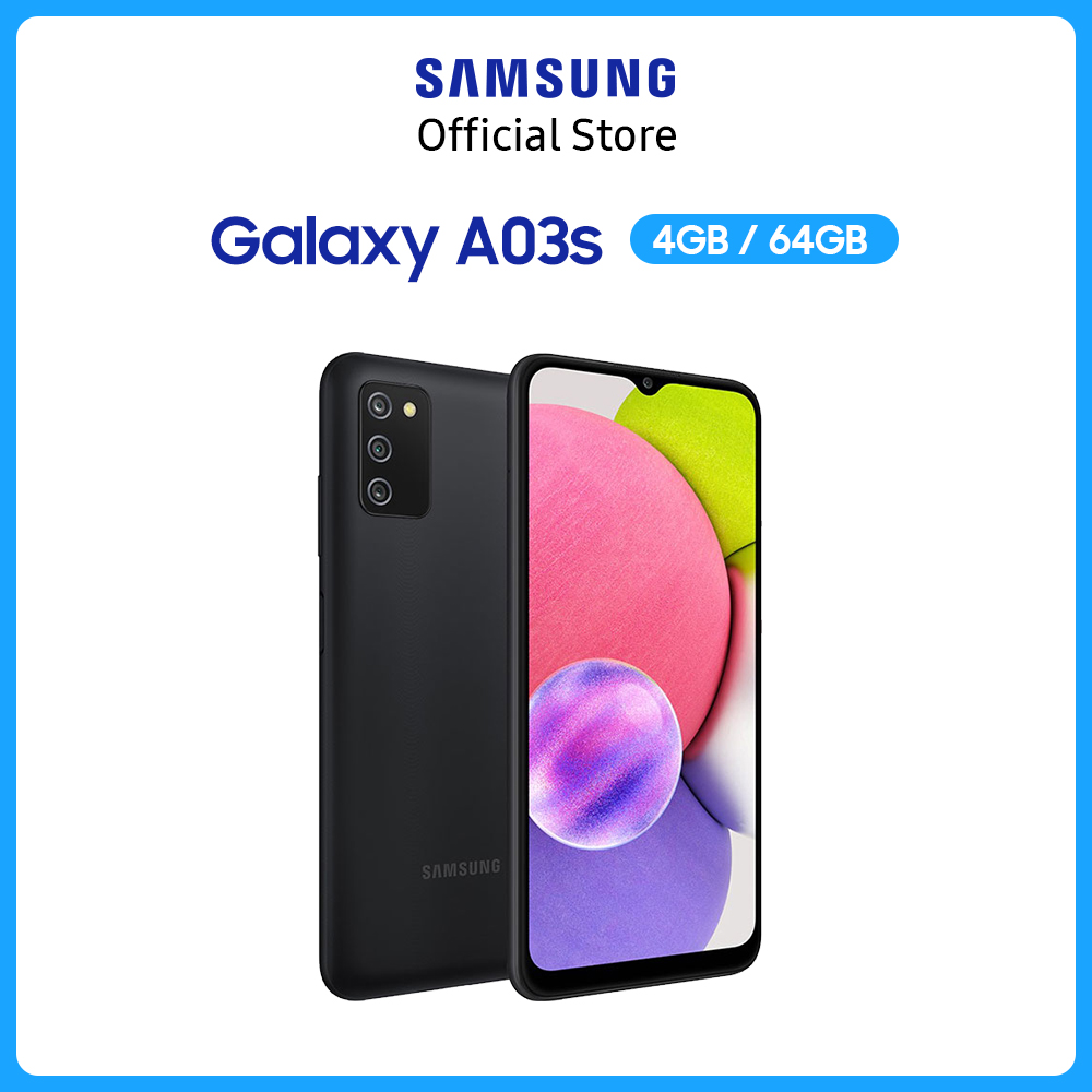 Điện thoại Samsung Galaxy A03s (4GB/64GB) - Hàng chính hãng - Xanh Dương