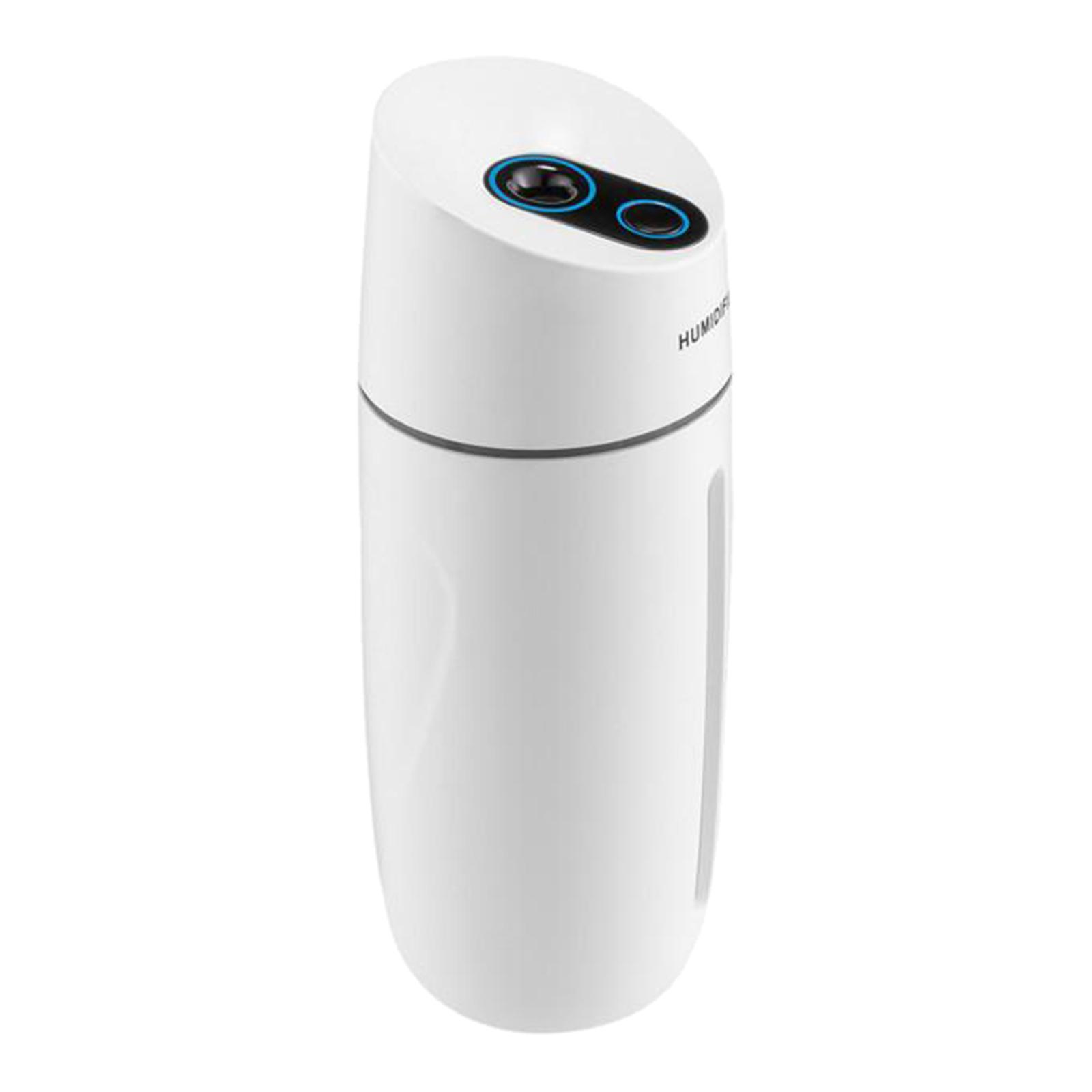 260ML Portable Mini Humidifier Oil Diffuser Mist Purifier for Car Home White