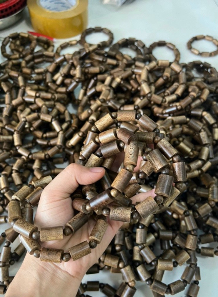 Vòng Tay Trầm Hương Đốt Trúc