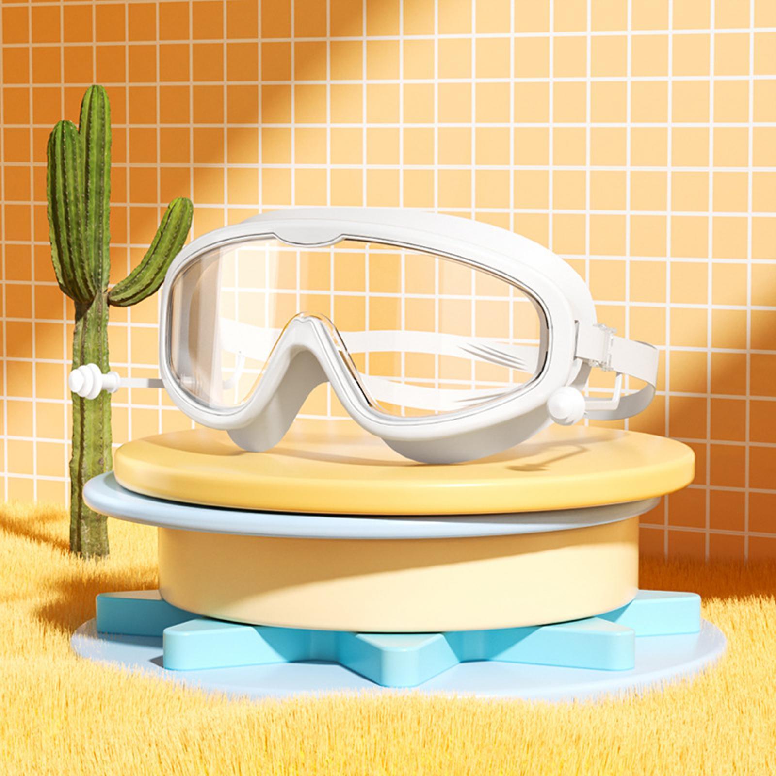 Swimming Goggles, Swim Goggles for Kids Eyewear Waterproof Soft Silicone No Leaking Water Pool Goggles, Swim Glasses for Boys, Girls, Teens